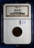 1902 MS63-BN, NGC, Indian Head Penny Cent