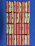 1,700- 1940 Wheat Pennies, Rolled