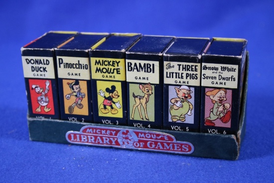 Set of Mickey Mouse Library of Games