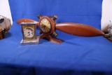 Vintage Metal Clock & Windsor B.O. Propeller Clock