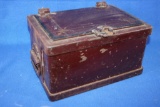 Vintage Cast Iron Strong Box