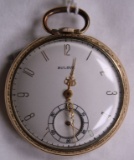 Open Face Bulova Pocketwatch