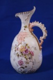 Royal Rudolstadt China Pitcher, Floral