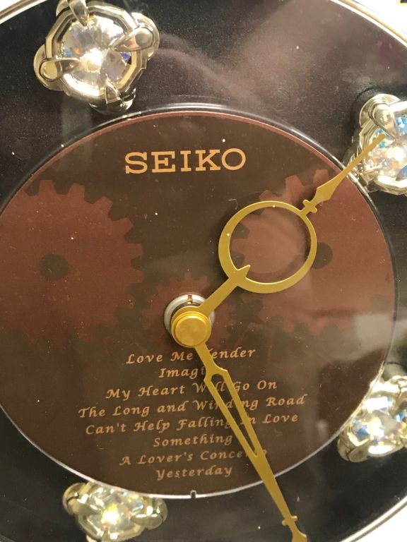 Seiko 2006 collector's edition clock cheap