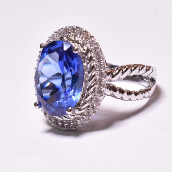 5 ct Tanzanite Dinner Ring