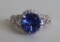 2.98 ct. Tanzanite Dinner Ring