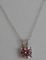 Pink Sapphire Dinner Necklace