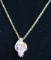 Pink Sapphire Estate Necklace