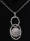 White Sapphire Dinner Necklace