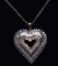 2 ct. Diamond Heart Necklace