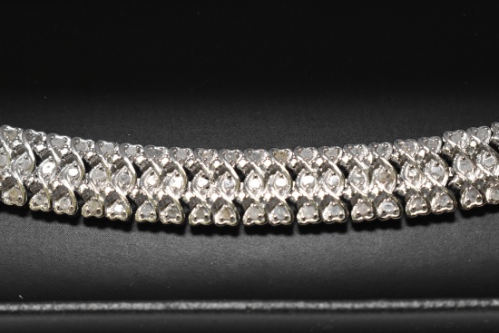 Philipe Style Diamond Tennis Bracelet