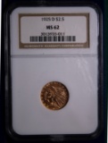 1925-D U.S. Gold Indian Head $2.50 Coin