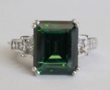 4 ct. Aztec Emerald Estate Ring