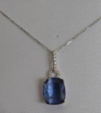 2.85 ct. Tanzanite Necklace