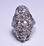 2.15 ct. Custom Diamond Estate Ring, 14kt.