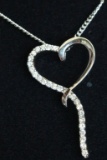 White Sapphire Dinner Necklace