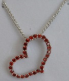 Genuine Garnet Dinner Necklace