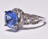 2.95 ct. Supreme Cut Tanzanite Estate Ring