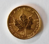 1997 Maple Leaf $5 Gold Coin