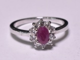 Ruby Dinner Ring