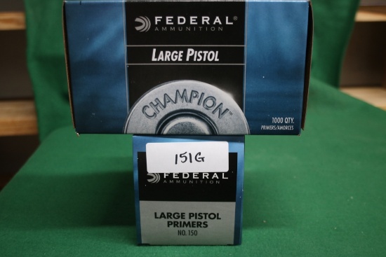 Federal Large Pistol Primers No.150