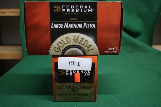 Federal Large Magnum Pistol Match Primers