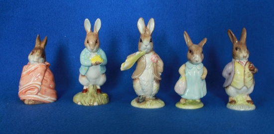 5 Royal Albert Figurines