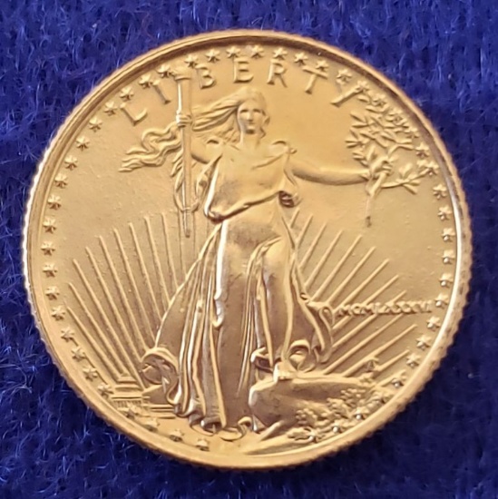 1986 $5.00 Liberty Gold Coin