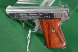 Jennings J22 Pistol, Nickel Finish, 22 LR