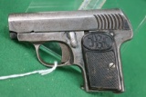 Spanish Pocket Pistol, 25 Acp.