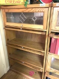 Leaded glass Book case