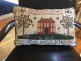 Newer needle point pillow
