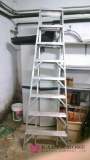 Werner aluminum 8 foot extension step ladder