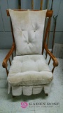 Glider rocking chair