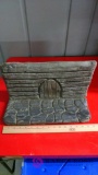 Concrete outdoor decoration or door stop