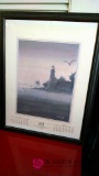 Signed Lighthouse print