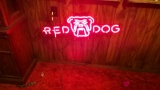 Red Dog neon sign