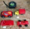 four collectible toy cars
