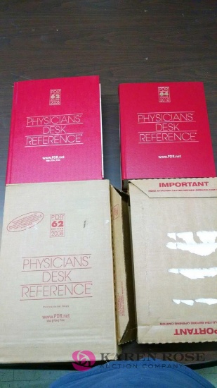 Physicians Desk Reference books