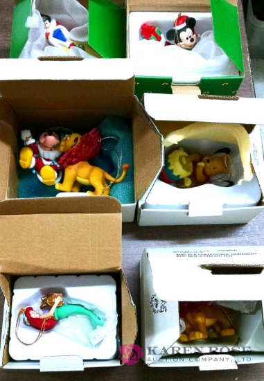 Lot of assorted Disney ornaments