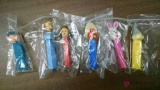 Collection of 6 Pez dispensers