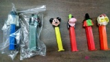 Lot of 6 Pez candy dispensers