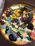 Large Lot of small vintage toys