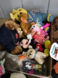 Stuffed animals and puppets