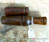 Goose call and squirrel call