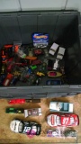 A lot of toy cars and trucks