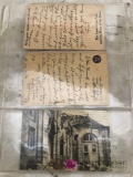 1918 and 1919 Postcards from service man