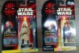 Two Star Wars Episode 1 figures