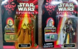 2 Star Wars Episode 1 figures