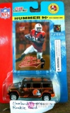 Hummer H2 with Kellen Winslow rookie card